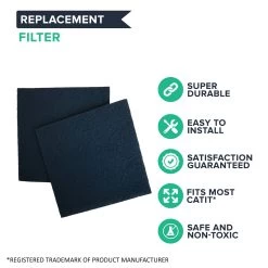 6PK Odor Control Universal Charcoal Filters For Cat Litter Boxes -Best Filter Shop Cut Your Own Carbons 06 67afa28b 5adf 40f4 8fdc 110d27d30bb4