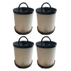 4pk Replacement Filters, Fits Eureka DCF21, Washable & Reusable, Compatible With Part 67821, 68931 & EF91
