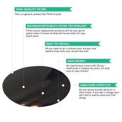 Replacement Stainless Steel Coffee Filter, Fits Aerobie AeroPress, Washable & Reusable -Best Filter Shop DISK COFFEE FILTERS 05