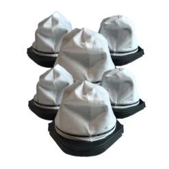 Crucial Vacuum Air Filter Replacements - Dust Cup Vacuum Air Filters - Compatible With Shark Part XF769 XSB726N - Fit Models SV719 SV726N SV728N SV728NC SV728N-1 SV736 SV738C SV738CV SV748 -Best Filter Shop DUST CUP CORE 6PK