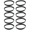 10pk Replacement Style 4, 5 & 10 Belts, Fits Dirt Devil, Compatible With Part 1540310001, 3720310001, 1LU0310X00 & 3860140600