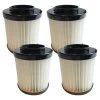 4pk Replacement F22 & F26 Filters, Fits Dirt Devil, Washable & Reusable, Compatible With Part 1-LV1110-000 -Best Filter Shop Dirt Devil F22 4pk