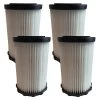 4pk Replacement F3 HEPA Style Filters, Fits Dirt Devil, Washable & Reusable, Compatible With Part 3-250435-001 -Best Filter Shop Dirt Devil F3 4pk