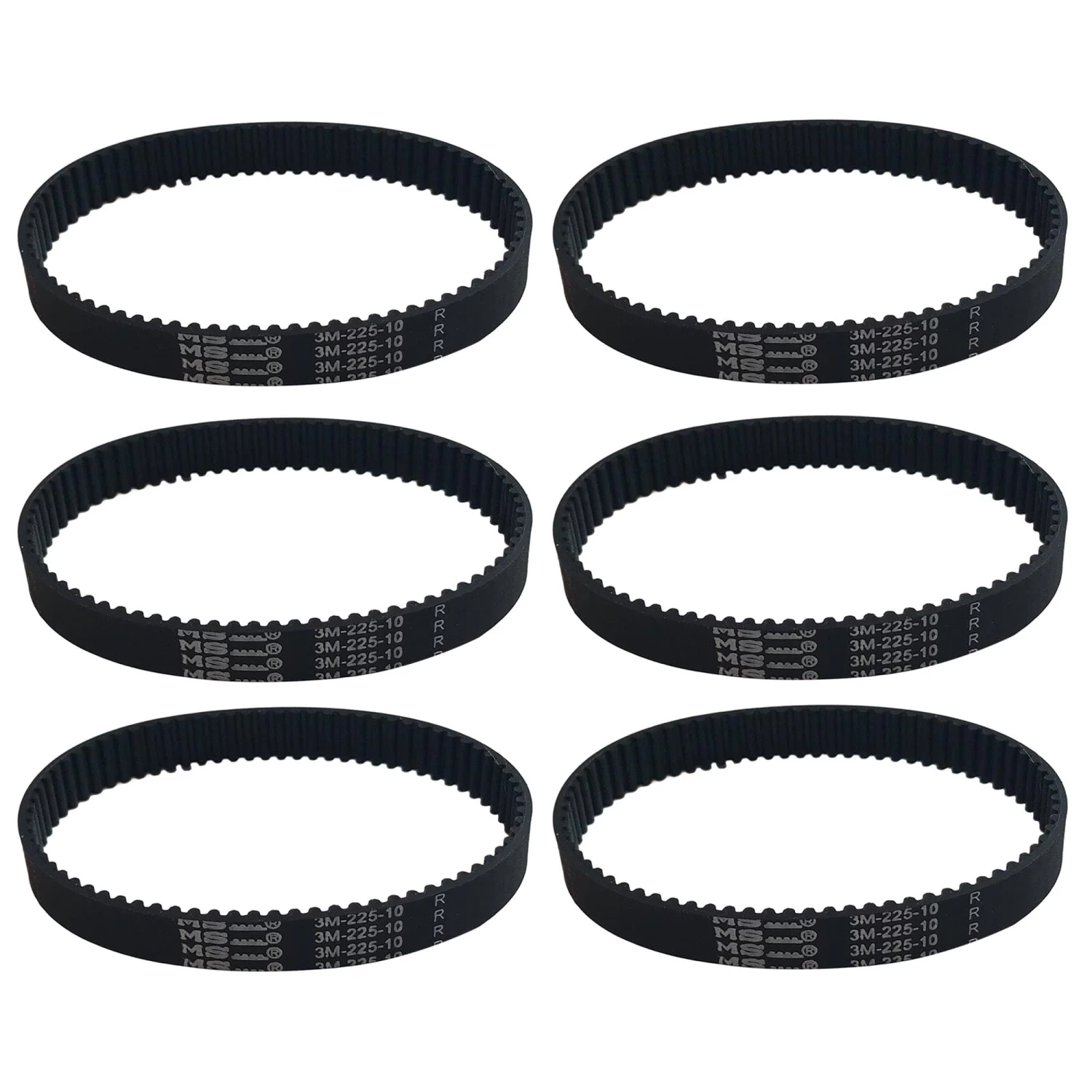 6pk Replacement 10mm Vacuum Belts, Fits Dyson DC17, Compatible With Part 911710-01 3 6pk Replacement 10mm Vacuum Belts, Fits Dyson DC17, Compatible With Part 911710-01