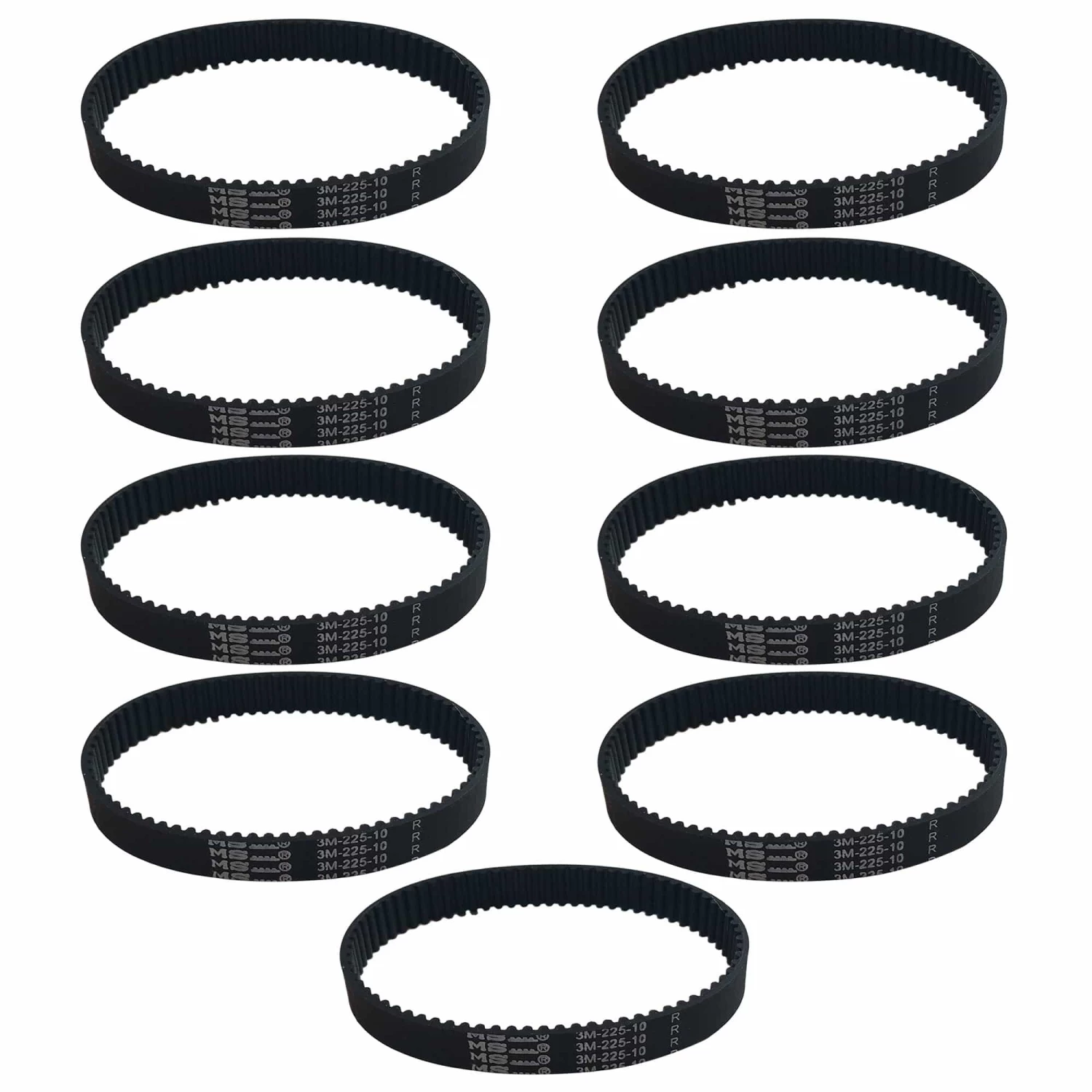 9pk Replacement 10mm Vacuum Belts, Fits Dyson DC17, Compatible With Part 911710-01 3 9pk Replacement 10mm Vacuum Belts, Fits Dyson DC17, Compatible With Part 911710-01