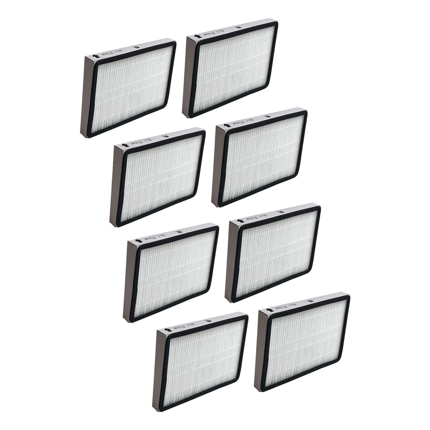 8pk Replacement HEPA Style Exhaust Filters, Fits Kenmore EF1, Compatible With Part 20-86889, 86889, & 40324