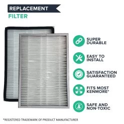 Crucial Vacuum Air Filter Replacement Part # 86889, 20-86889, 40324 - Compatible With Kenmore Vacs - Kenmore EF1 HEPA Style Filter Fits Whispertone & Progressive - Cardboard, Reuseable 11 Crucial Vacuum Air Filter Replacement Part # 86889, 20-86889, 40324 - Compatible With Kenmore Vacs - Kenmore EF1 HEPA Style Filter Fits Whispertone & Progressive - Cardboard, Reuseable -Best Filter Shop EF1 FILTER IMAGE GROUP