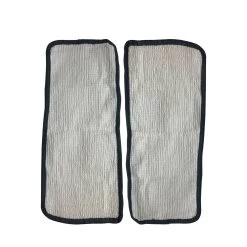 Crucial Vacuum Replacement Mop Pads Part # 60978, 60980 & 60980A - Fits Eureka Steam Pad Fit Models 310A, 311A, 313A Enviro Floor Steamer - Washable, Reusable Part And Model For Home