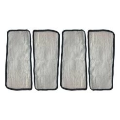 Crucial Vacuum Replacement Mop Pads Part # 60978, 60980 & 60980A - Fits Eureka Steam Pad Fit Models 310A, 311A, 313A Enviro Floor Steamer - Washable, Reusable Part And Model For Home -Best Filter Shop ENVIRO MOP PADS CORE 4PK grande 0148b325 44ab 47e3 baba fbc1cf444e11