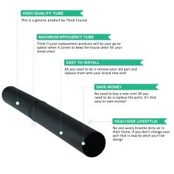 Replacement 16 In Extend Reach Tube, Fits Shark NV350 & NV352, Compatible With Part 114FFJ -Best Filter Shop EXTEND REACH TUBE VALUE PROPS