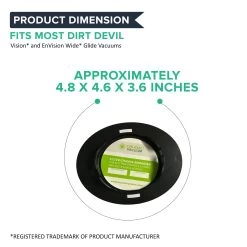 Replacement F16 HEPA Style Filter & Foam, Fits Dirt Devil, Compatible With Part 1-JW1100-000 & 2-JW1000-000 -Best Filter Shop F16 Filter 06