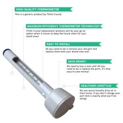 Floating Pool Thermometer For Outdoor / Indoor Pools, Spas, Hot Tubs & Fish Ponds -Best Filter Shop FLOATING THERMOMETER 03