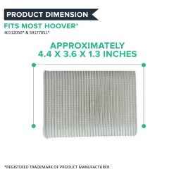 2pk Replacement HEPA Style Filters, Fits Hoover Floormate, Washable & Reusable, Compatible With Part 40112050 -Best Filter Shop FLOORMATE FILTER DIMENSION 7a5fdd1c c8f3 4792 aa79 ab6b7c918d43