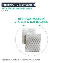 Humidifier Filter B, Fits Honeywell HAC-700 -Best Filter Shop HAC700 Humidifier Filter 05