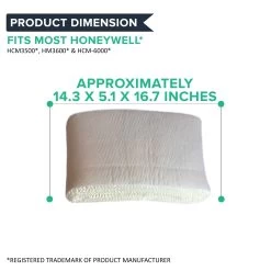 3pk Replacement Humidifier Filters, Fit Honeywell HCM3500, HM3600 & HCM-6000, Compatible With Part HC-14 10 3pk Replacement Humidifier Filters, Fit Honeywell HCM3500, HM3600 & HCM-6000, Compatible With Part HC-14 -Best Filter Shop HC14 FILTER 06 f8305325 740b 44c9 bad4 5641961217b7