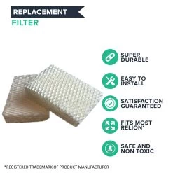 Crucial Air Filter Replacement Parts Compatible With ReliOn Part # WF813 - Fits ReliOn WF813 2-Pack Humidifier Wicking Filters, Fits ReliOn RCM832 (RCM-832) RCM-832N, DH-832 And DH-830 Vac 11 Crucial Air Filter Replacement Parts Compatible With ReliOn Part # WF813 - Fits ReliOn WF813 2-Pack Humidifier Wicking Filters, Fits ReliOn RCM832 (RCM-832) RCM-832N, DH-832 And DH-830 Vac -Best Filter Shop Humidifier Filter 05 20acc6e4 fa64 4c48 b799 e9baa5125d77