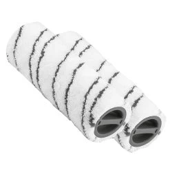 Replacement For Karcher FC Multi-Surface Rollers, Compatible With FC3 & FC5 Hard Floor Cleaners (2 Pack)
