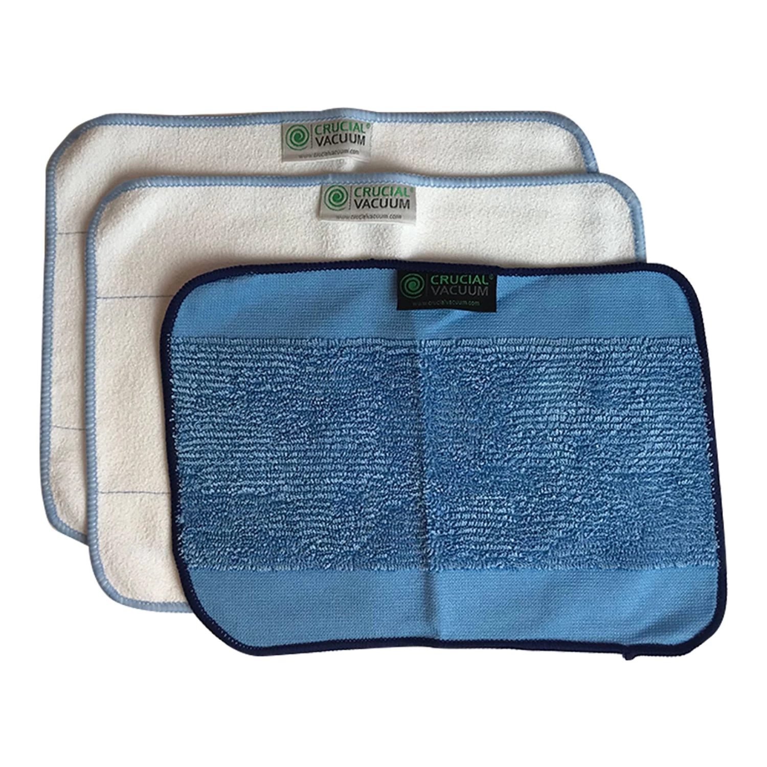 Essentials 3pk Reusable Microfiber Cleaning Pads Perfect For Us As Napkins & Paper Towels 3 Essentials 3pk Reusable Microfiber Cleaning Pads Perfect For Us As Napkins & Paper Towels