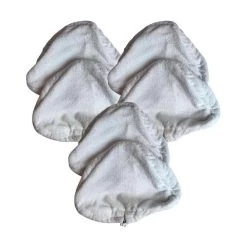 2PK Replacement Steam Mop Pads, Compatible With Steamboy X5 Mops Models, 11.1 In X 6.1 In X 2 In, Fits H2O Ti -Best Filter Shop MOP PADS 01 grande 6Pack