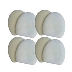 Replacement 4 Foam & 4 Felt Filters, Fits Shark NV400 Series, Compatible With Part XFF400