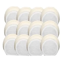 12pk Replacement Charcoal Filters, Fits Drinkwell Avalon, Pagoda & Sedona Pet Fountains