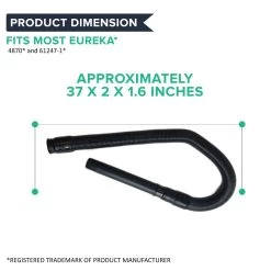 Replacement Hose, Fits Eureka Smart Vac Whirlwind 4870, Compatible With Part 61247-1 -Best Filter Shop SMART VAC HOSE DIMENSIONS