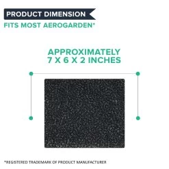 40pk Filters, Fits Miracle-Gro AeroGarden Pumps -Best Filter Shop SPONGE FILTERS 08 563ce2f5 b318 4635 9102 d166c41168ab