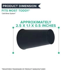 12pk Replacement Rubber Stoppers, Fit Toddy(R) Cold Brew Systems -Best Filter Shop STOPPER 06 a42e3fbb 427a 42ec abea 47025008a720