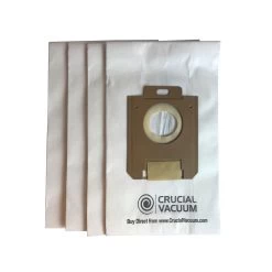 Replacement Paper Bags, Fits Eureka Style OX & Electrolux Style S, Compatible With Part 61230