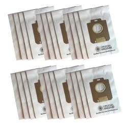 24pk Replacement Paper Bags, Fits Eureka Style OX & Electrolux Style S, Compatible With Part 61230