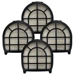 Post-Motor Vacuum Filter Fits Shark APEX Upright Models LZ600, LZ601, LZ602, LZ602C, QU601QBK, QU601QBL & QU601QPR, Compare To Part # XHFFC600 -Best Filter Shop Shark XHFFC600 Post Filter 4pk