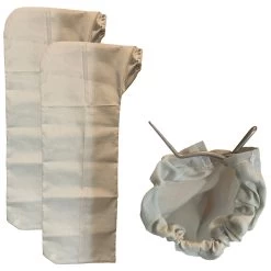 Dust Collector Bag Fits Cable, Craftsman, Delta, DeWalt, Kobolt, Makita, RIDGID, Ryobi, Porter & Skilsaw 10" Tablesaws With 2.5" Dust Port -Best Filter Shop Tablesaw bag2PK