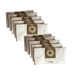 Essentials Replacement Bags, Fit RIDGID 3-4.5 Gallon Wet & Dry Vacs, Compatible With Part VF3501 -Best Filter Shop VF3501 BAGS 02