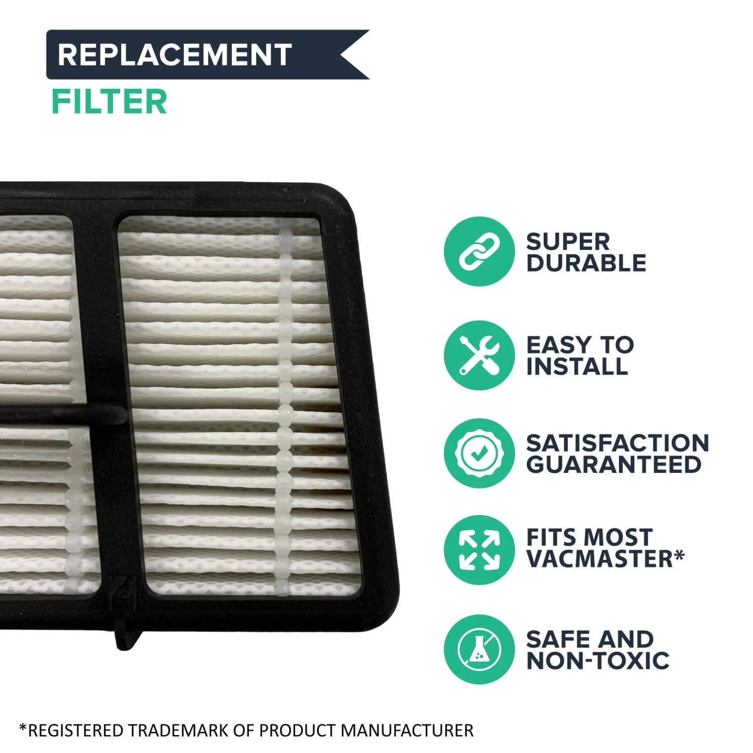 Wet / Dry Vacuum Filter For Vacmaster VFHF, Fits Model VF408 4 Wet / Dry Vacuum Filter For Vacmaster VFHF, Fits Model VF408 - Image 2