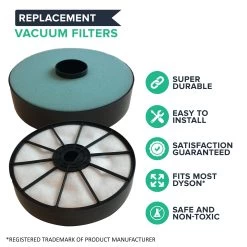 2pk Replacement Pre Filters, Fits Dyson DC07, Washable & Reusable, Compatible With Part 904979-02 -Best Filter Shop VP1 f1769f4b a5a5 43af b9b5 fbc49def9859