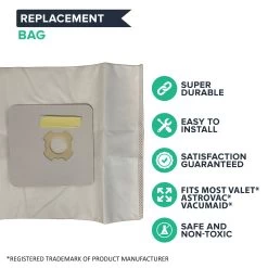 3PK Replacements For AstroVac, Valet & VacuMaid Vacuums Part # HPB2HPK & HPB2H 13 3PK Replacements For AstroVac, Valet & VacuMaid Vacuums Part # HPB2HPK & HPB2H -Best Filter Shop VP1 fffbe288 7ef6 49ae 9f8d 669390db90d1