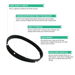 10pk Replacement Style 4, 5 & 10 Belts, Fits Dirt Devil, Compatible With Part 1540310001, 3720310001, 1LU0310X00 & 3860140600 9 10pk Replacement Style 4, 5 & 10 Belts, Fits Dirt Devil, Compatible With Part 1540310001, 3720310001, 1LU0310X00 & 3860140600 -Best Filter Shop VP2 0bc216b0 2f2e 40a8 9f2e 538423096216