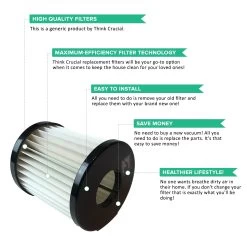 2pk Replacement F22 & F26 Filters, Fits Dirt Devil, Washable & Reusable, Compatible With Part 1-LV1110-000 -Best Filter Shop VP2 11ecdaf3 9d79 42f9 a2fe 6bbf3493ca72