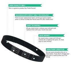 7pk Replacement 10mm Vacuum Belts, Fits Dyson DC17, Compatible With Part 911710-01 -Best Filter Shop VP2 14c5feba 512e 44ff b4fd 99e37c43af1b