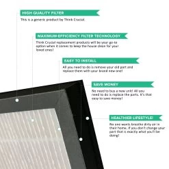 Air Purifier Filter & Carbon Filter Fits Winix J, Models HR950 & HR1000, Compare To Part # 117130 -Best Filter Shop VP2 254d6f26 f346 44e1 962a 7edcdcc6cd2e