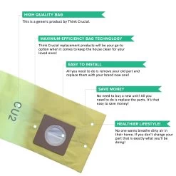 10PK Replacements For Hoover HushTone Canister Vacuums Fit AH10243 -Best Filter Shop VP2 b2290c22 c92f 4979 8a76 c75b74a70109