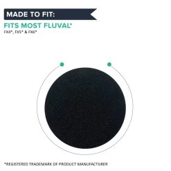 Replacement Aquarium Bio-Foam Filters - Compatible With Fluval FX4, FX5 & FX6 -Best Filter Shop VP3 1985e849 a728 4fdb 84ba 3ff8550c06b5