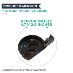2pk Replacement Brushroll End Caps, Fits Dyson DC25, Compatible With Part 916183-01 -Best Filter Shop VP3 1b93ee9c f799 49c9 84fa 4d7b7b1d23dd