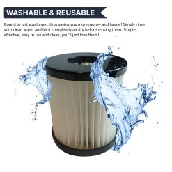 2pk Replacement F22 & F26 Filters, Fits Dirt Devil, Washable & Reusable, Compatible With Part 1-LV1110-000 -Best Filter Shop VP3 1c771946 b08c 4432 a53e 0b9cf84ab05f