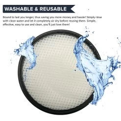 Replacement Post Motor Filter & Washable Dust Cup Filter Set Compatible With Eureka Stylus Cordless Vacuum, Compare To Part # PO901, 2 Pack 14 Replacement Post Motor Filter & Washable Dust Cup Filter Set Compatible With Eureka Stylus Cordless Vacuum, Compare To Part # PO901, 2 Pack -Best Filter Shop VP3 471d4ac8 2f01 4458 a711 40d06ea54c89