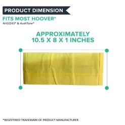 10PK Replacements For Hoover HushTone Canister Vacuums Fit AH10243 -Best Filter Shop VP3 68c3e8ce bc95 4f52 8209 61a62a458003