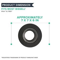 3-in-1 HEPA Style Air Purifier Filter Replacement Compatible With Bissell Personal Air Purifier 2780A, MYair, Compared To Part 2801 -Best Filter Shop VP3 889c9c49 1a15 41fc 8e8e 13b3a914ac4e