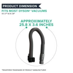Replacement Vacuum Hose, Fits Dyson DC27 & DC28, Compatible With Part 916547-01 & 916547-02 -Best Filter Shop VP3 93784188 9dec 417d 8341 f91cd54afc19