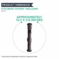Replacement Brush Roller, Fits Dyson DC17, Compatible With Part 911961-01 11 Replacement Brush Roller, Fits Dyson DC17, Compatible With Part 911961-01 -Best Filter Shop VP3 a153258d def8 484f ac06 06164986506e