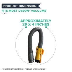 Replacement Yellow Hose, Fits Dyson DC07, Compatible With Part 904125-14, 904125-07 & 904125-51 11 Replacement Yellow Hose, Fits Dyson DC07, Compatible With Part 904125-14, 904125-07 & 904125-51 -Best Filter Shop VP3 c056d2f2 3529 46db b791 821ccc59419e
